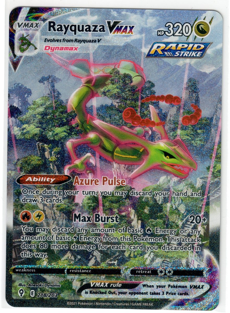 Rayquaza VMAX PSA 10
